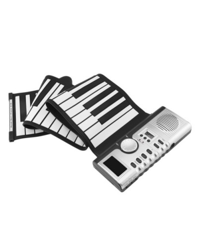 61 Keys Roll Up Piano Keyboard Portable Soft Silicone Electronic Piano